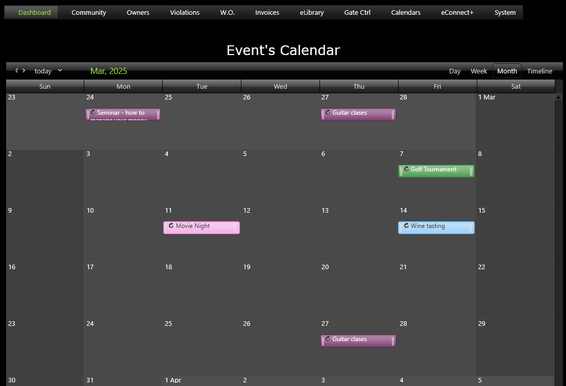screenshot of SmartPMPro