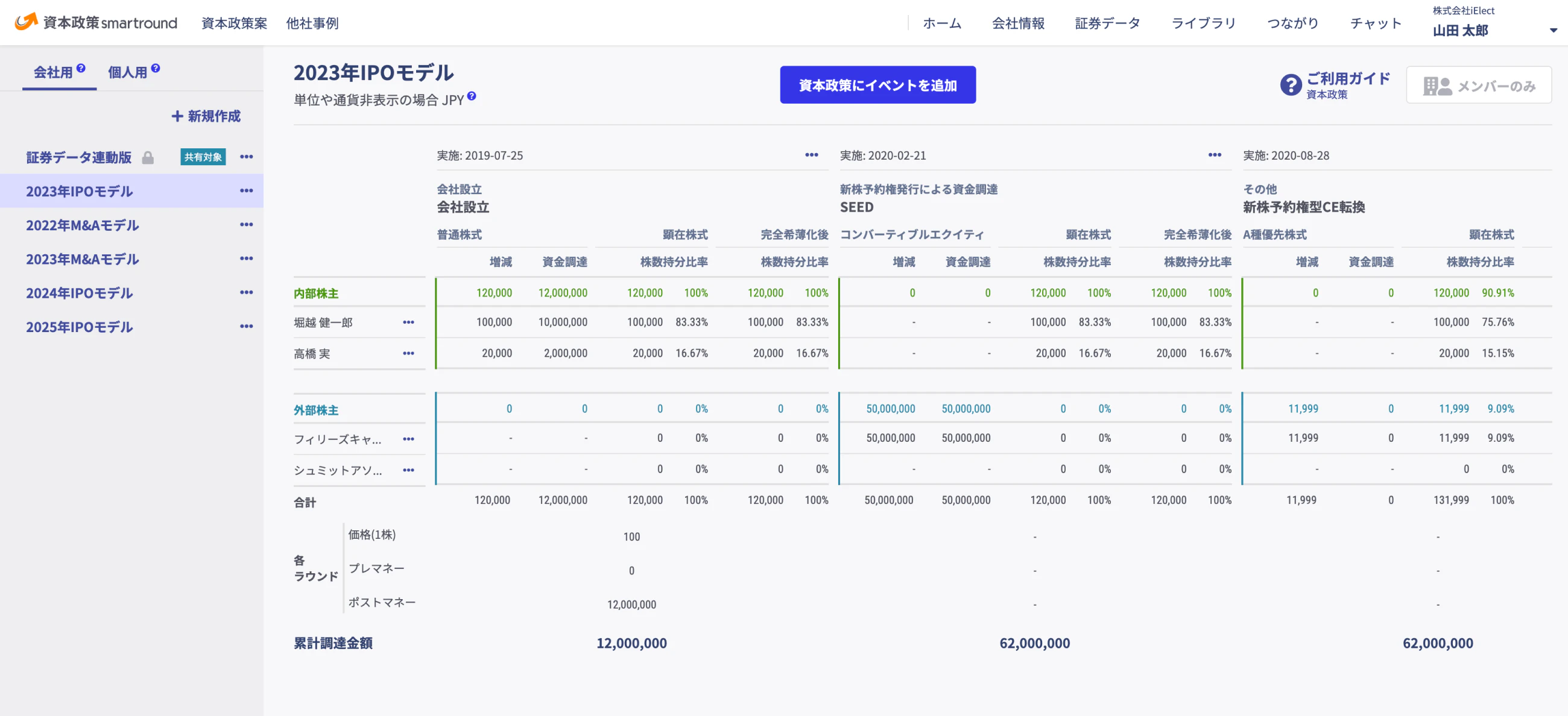 screenshot of Smartround