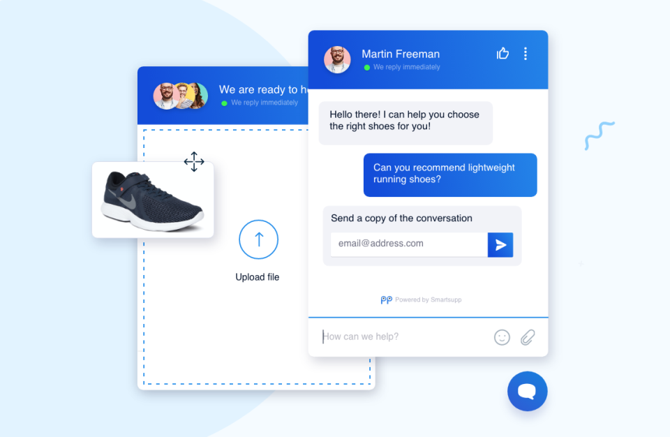 screenshot of Smartsupp