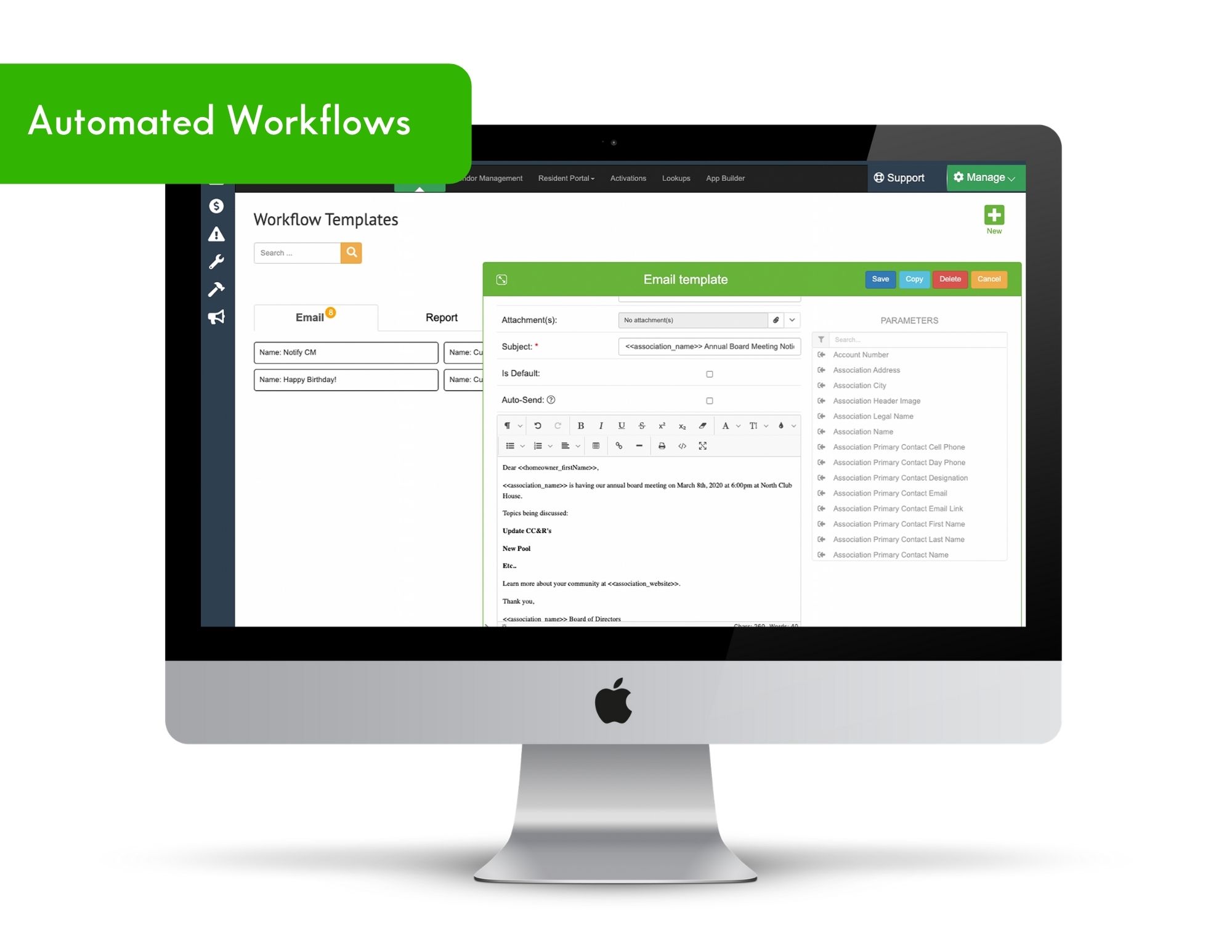 screenshot of Smartwebs