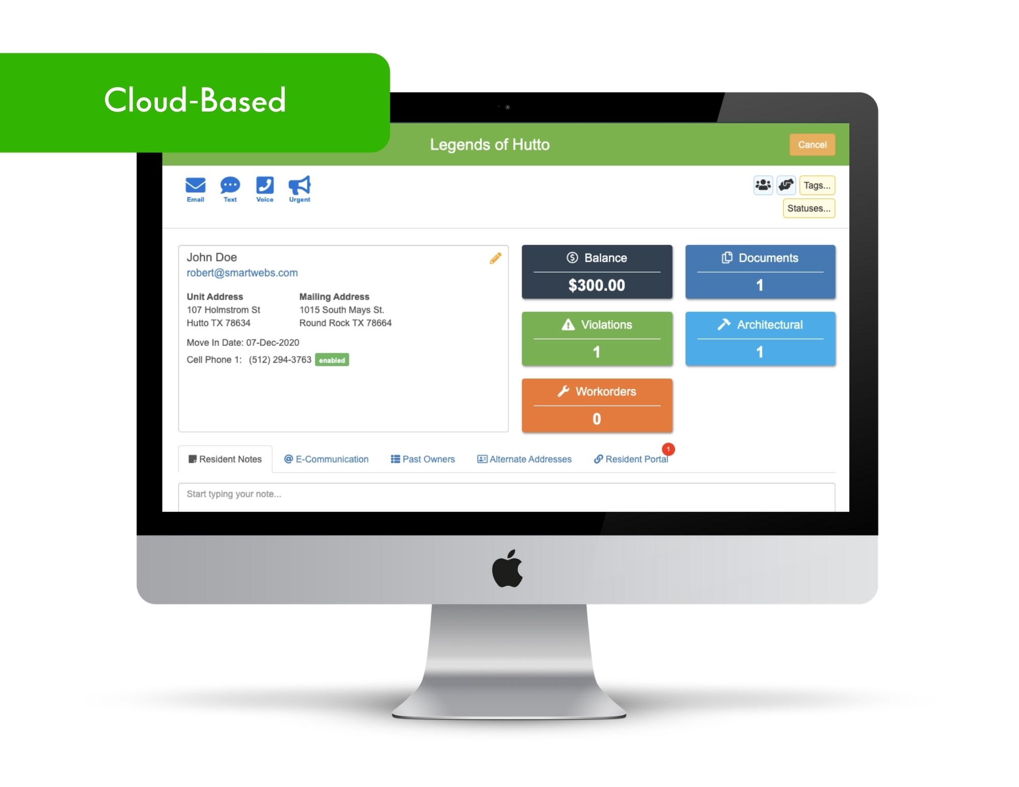 screenshot of Smartwebs