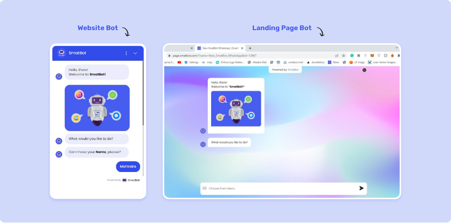 screenshot of SmatBot