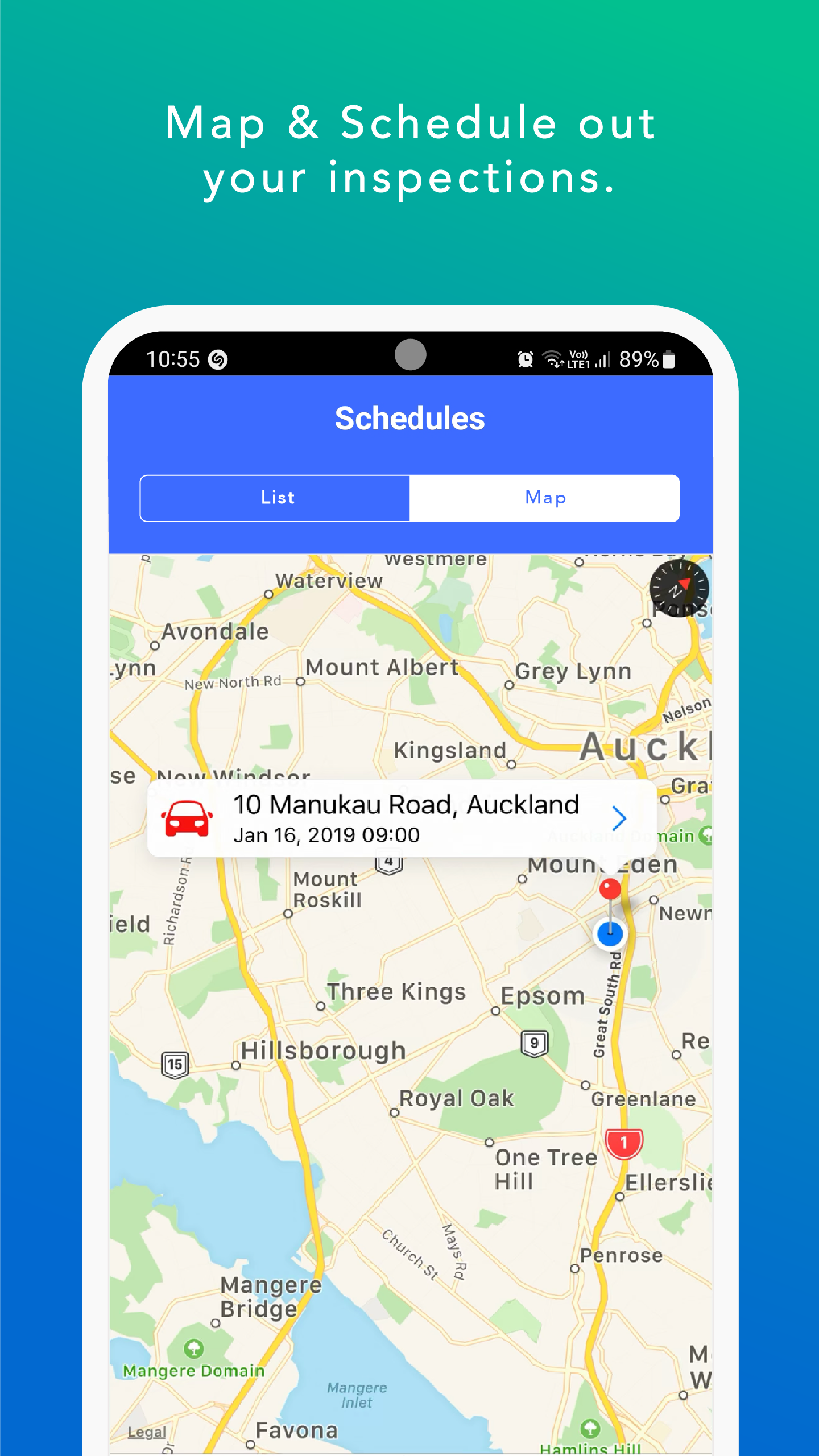 screenshot of SnapInspect