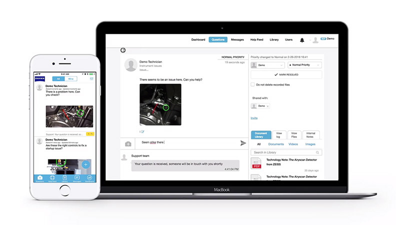 screenshot of SnapSupport