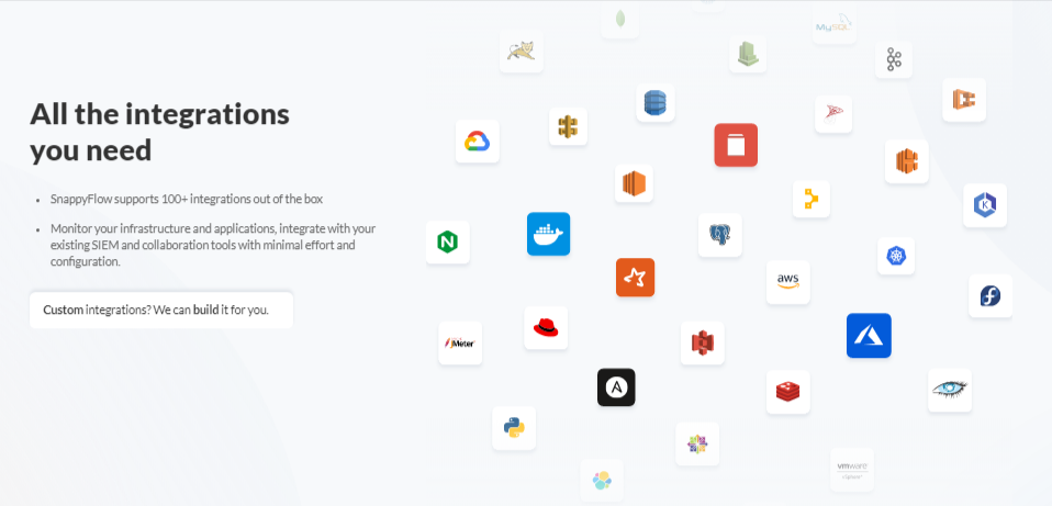 screenshot of SnappyFlow