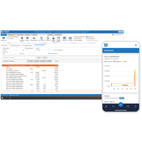 screenshot of Snelstart