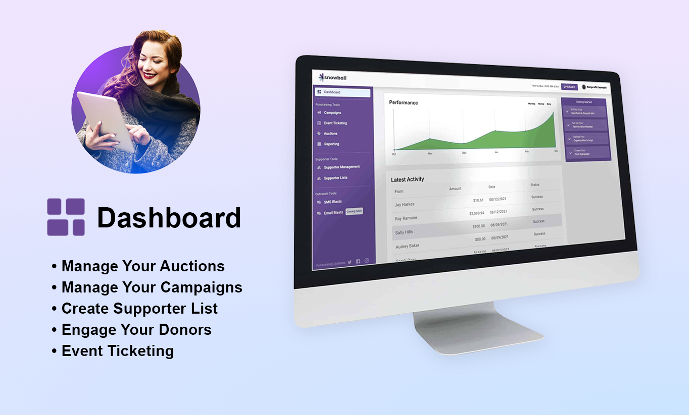 screenshot of Snowball