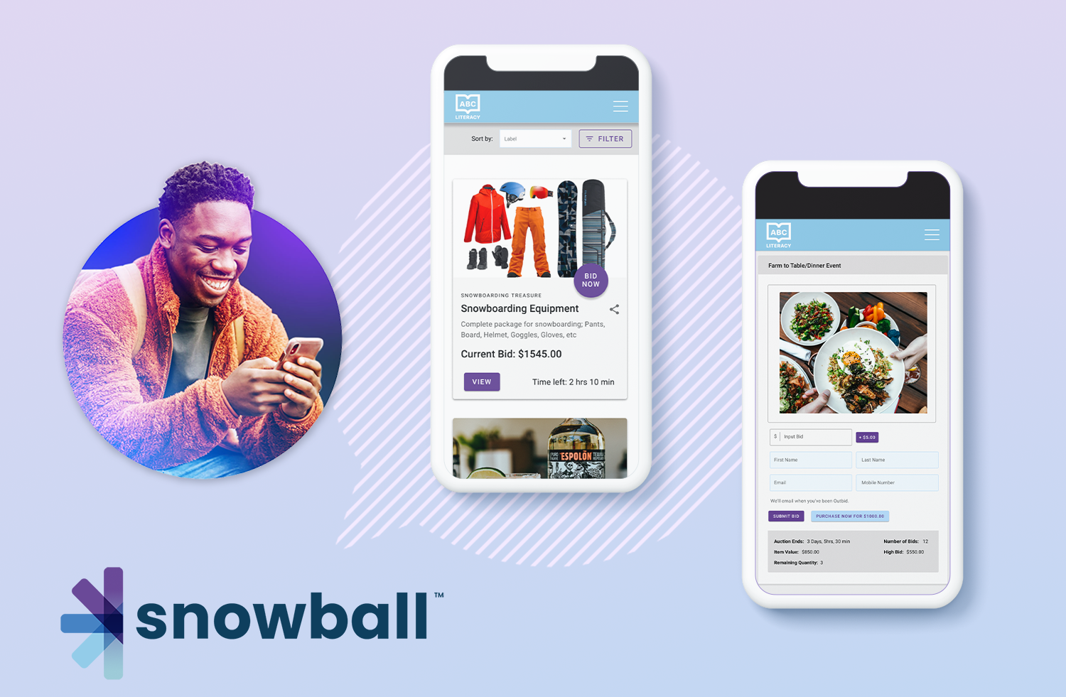 screenshot of Snowball