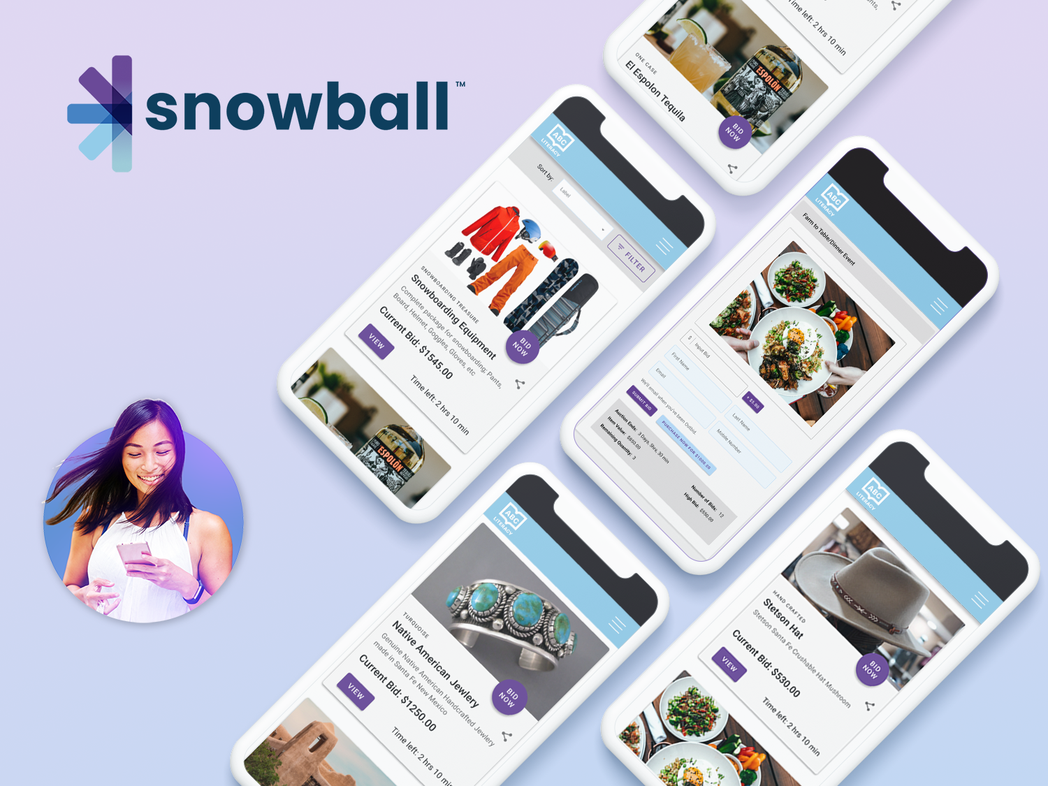screenshot of Snowball