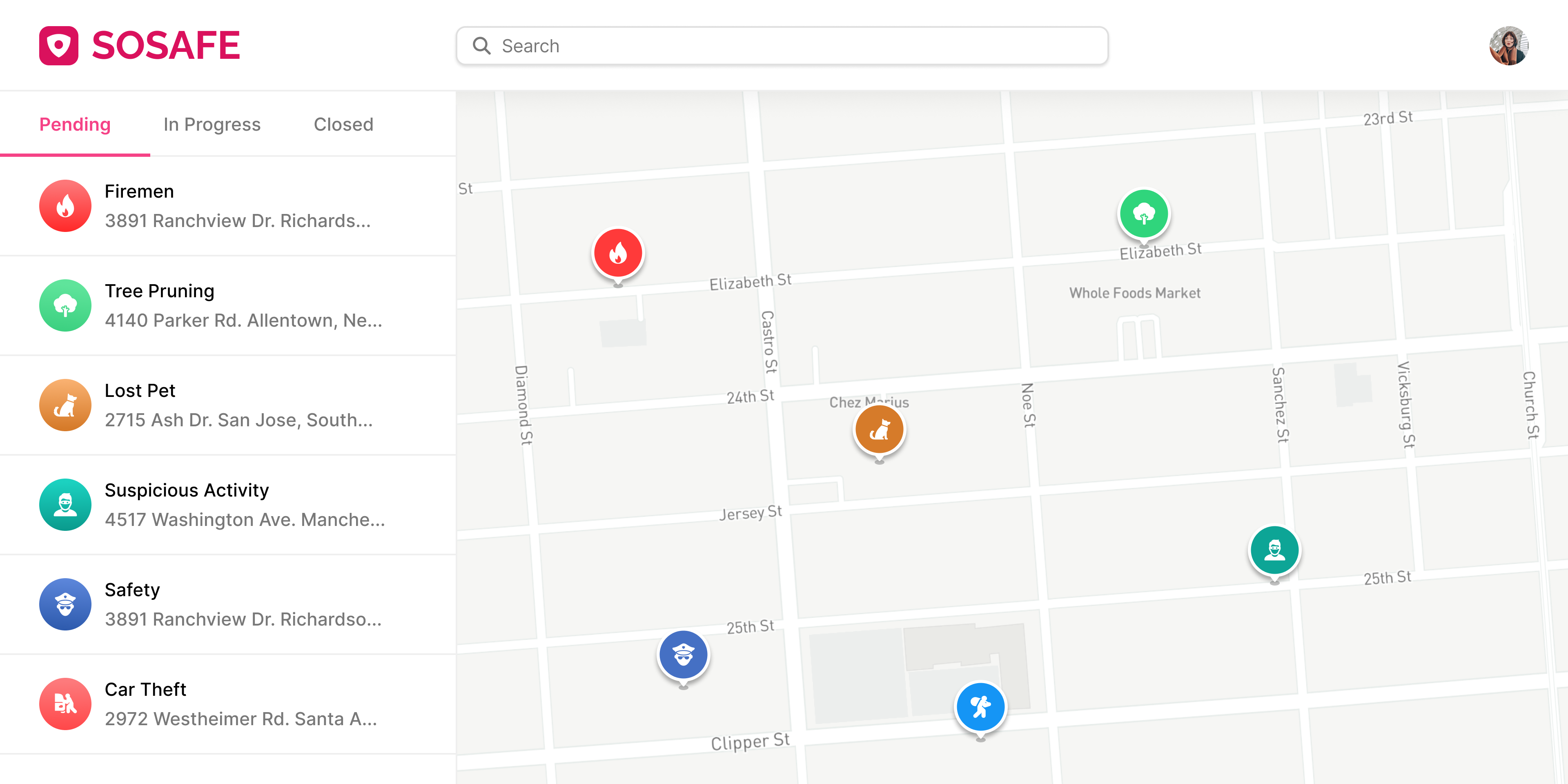 screenshot of SoSafe
