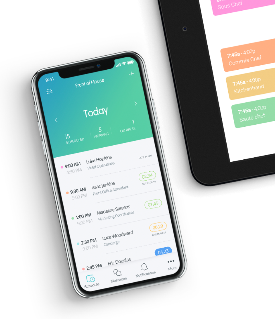 screenshot of SocialSchedules