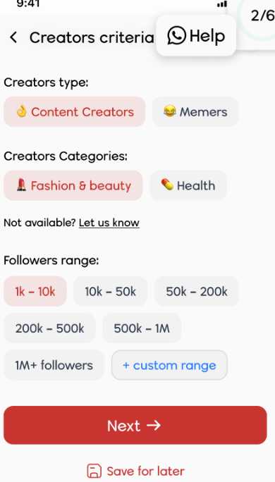 screenshot of Socialveins