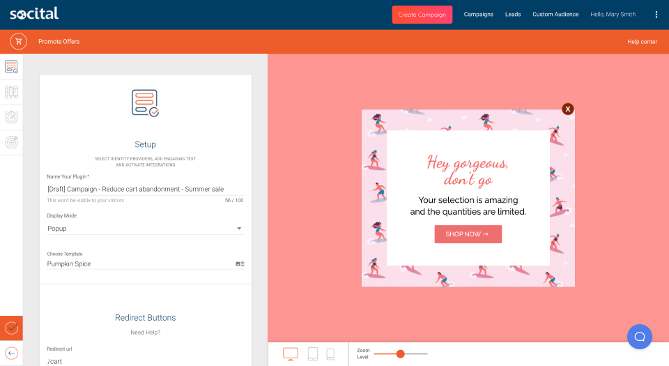 screenshot of Socital