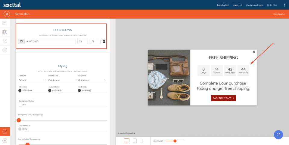 screenshot of Socital