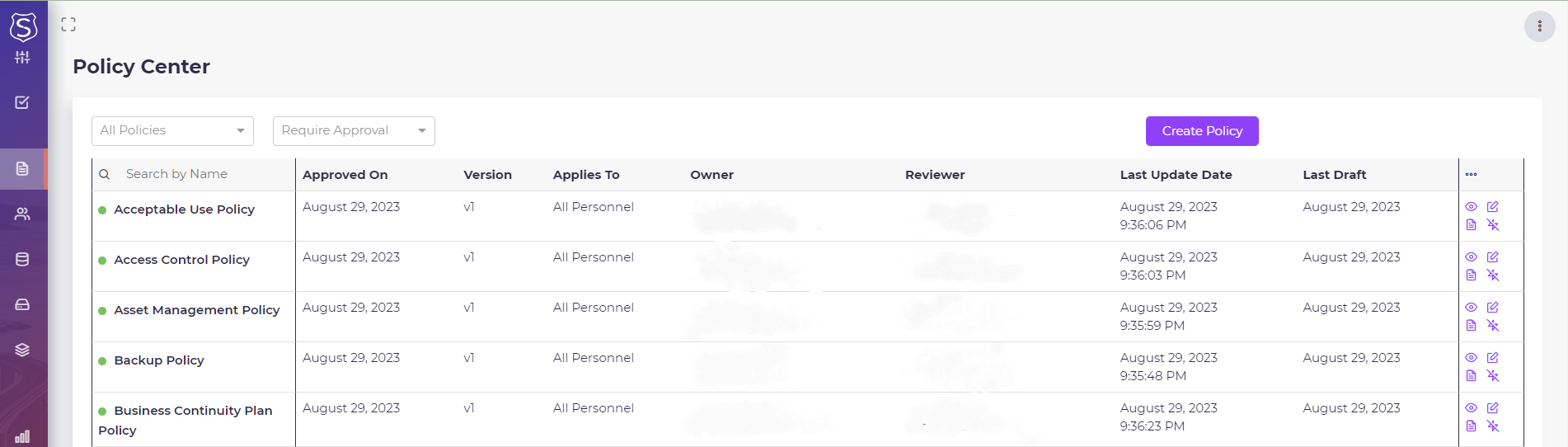 screenshot of Socurely