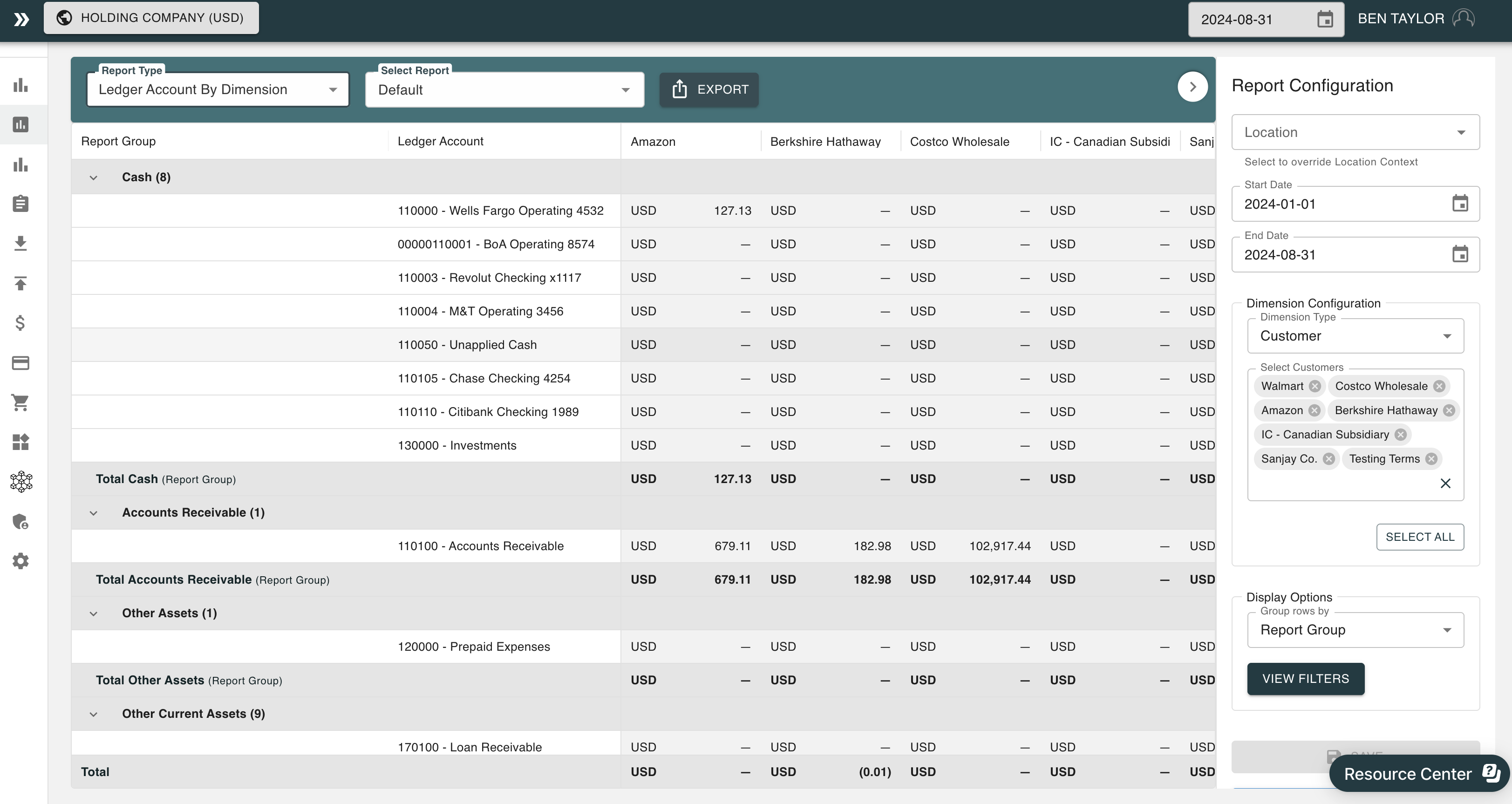 screenshot of SoftLedger