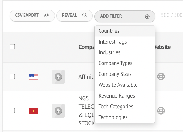 screenshot of SoftwareSelect