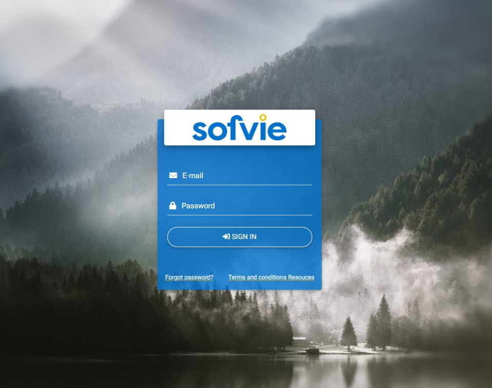 screenshot of Sofvie