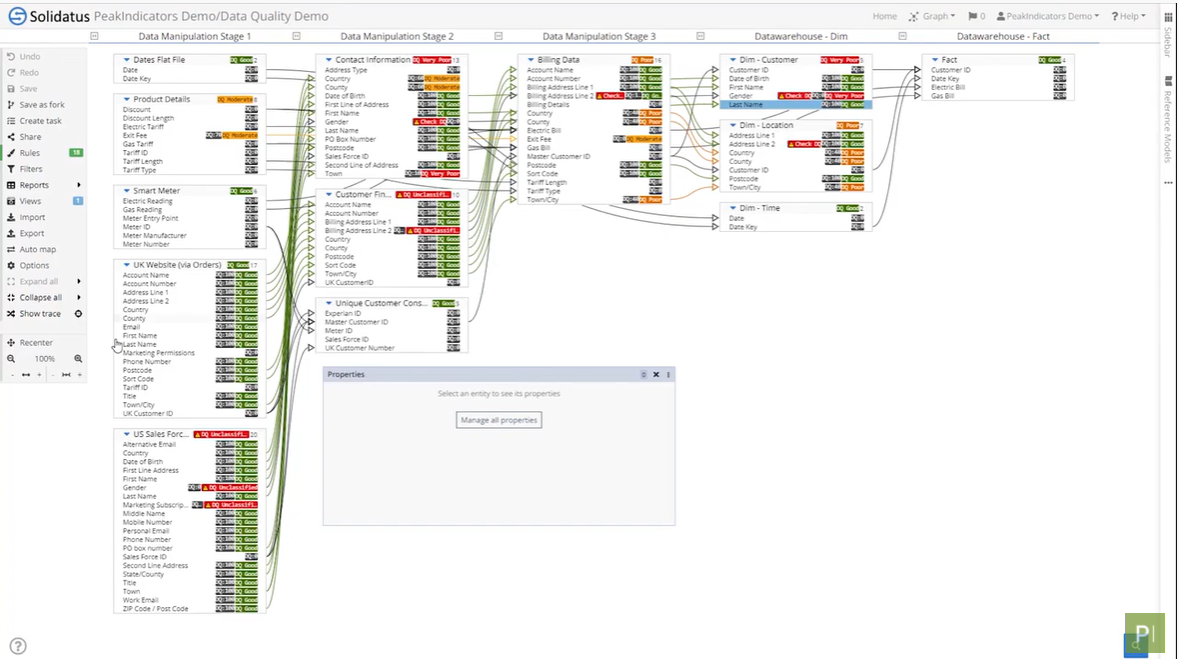 screenshot of Solidatus