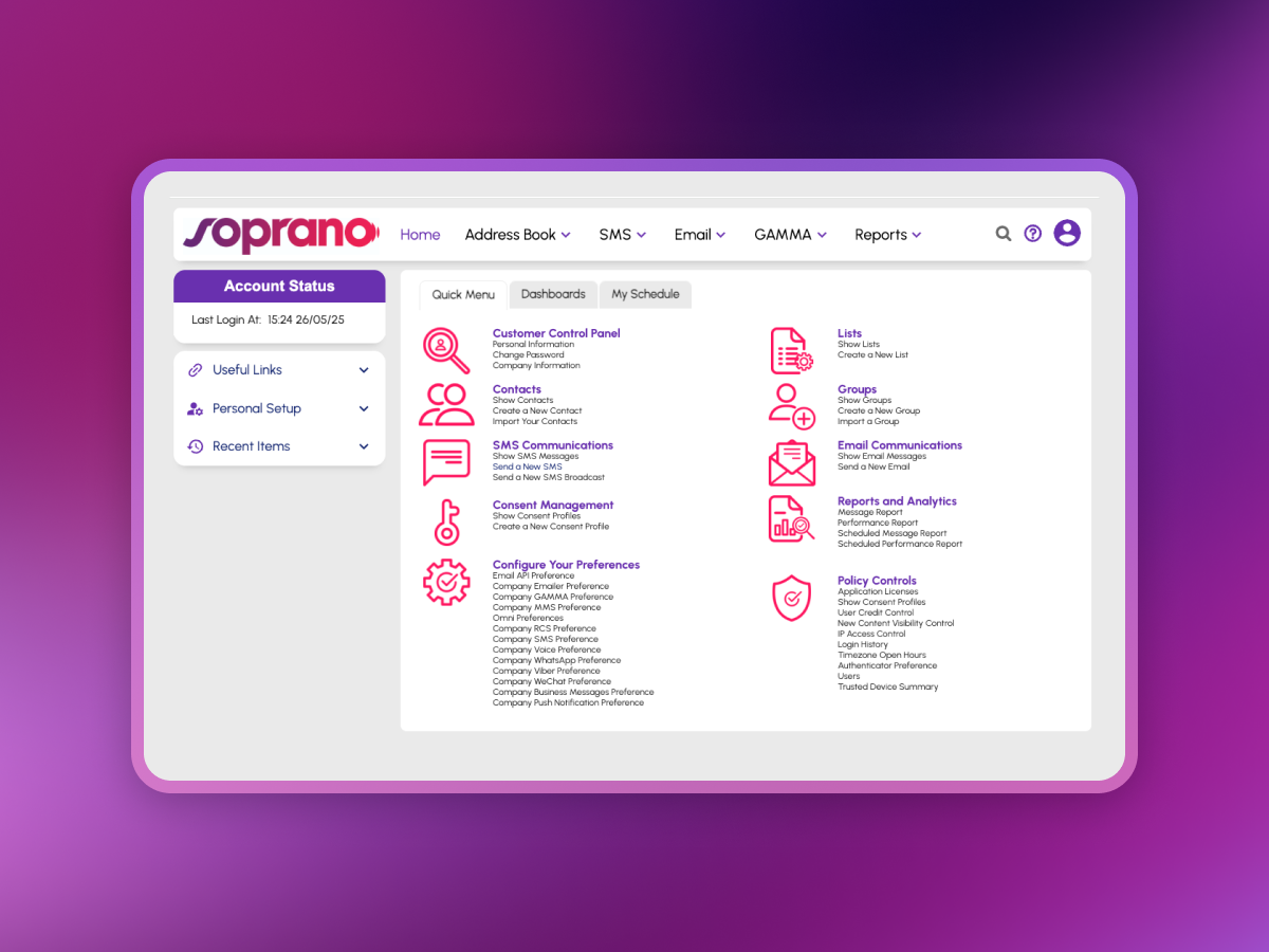 screenshot of Soprano