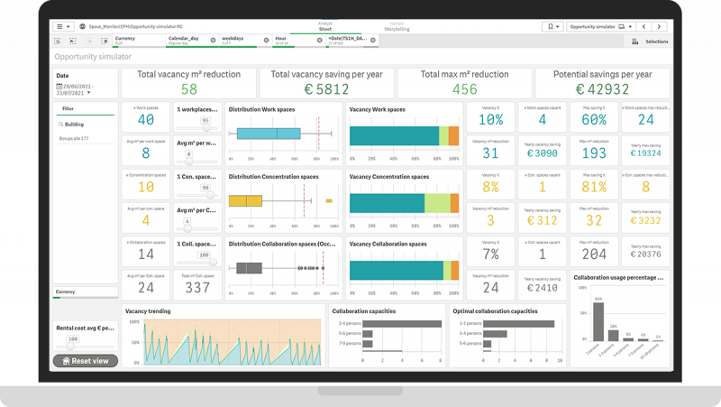 screenshot of Spacewell