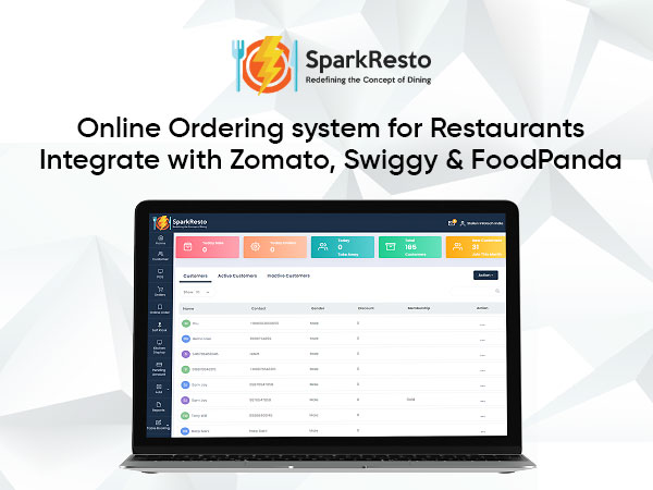 screenshot of SparkResto