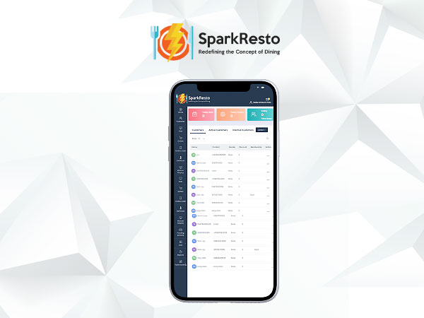 screenshot of SparkResto