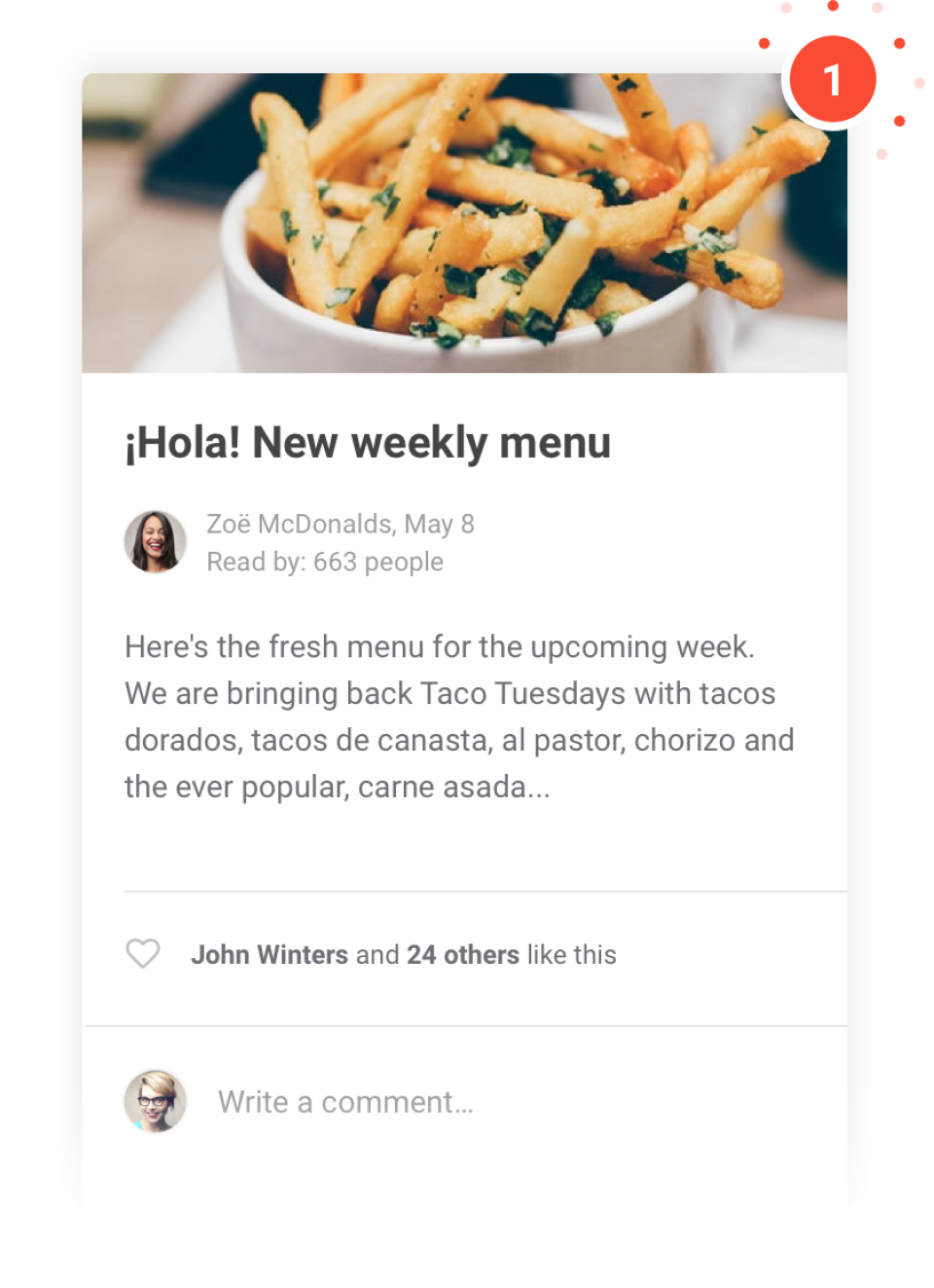 screenshot of Speakap