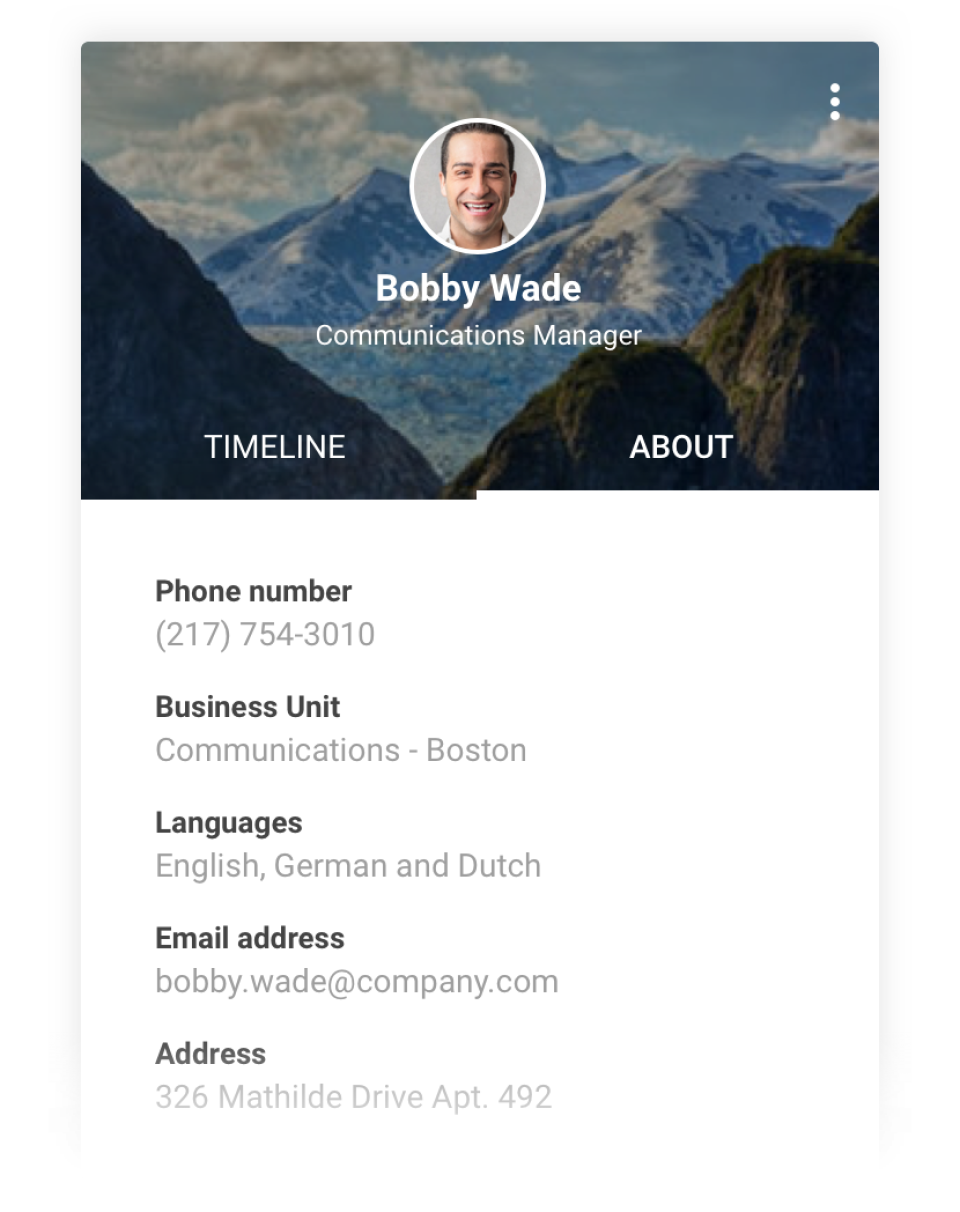 screenshot of Speakap