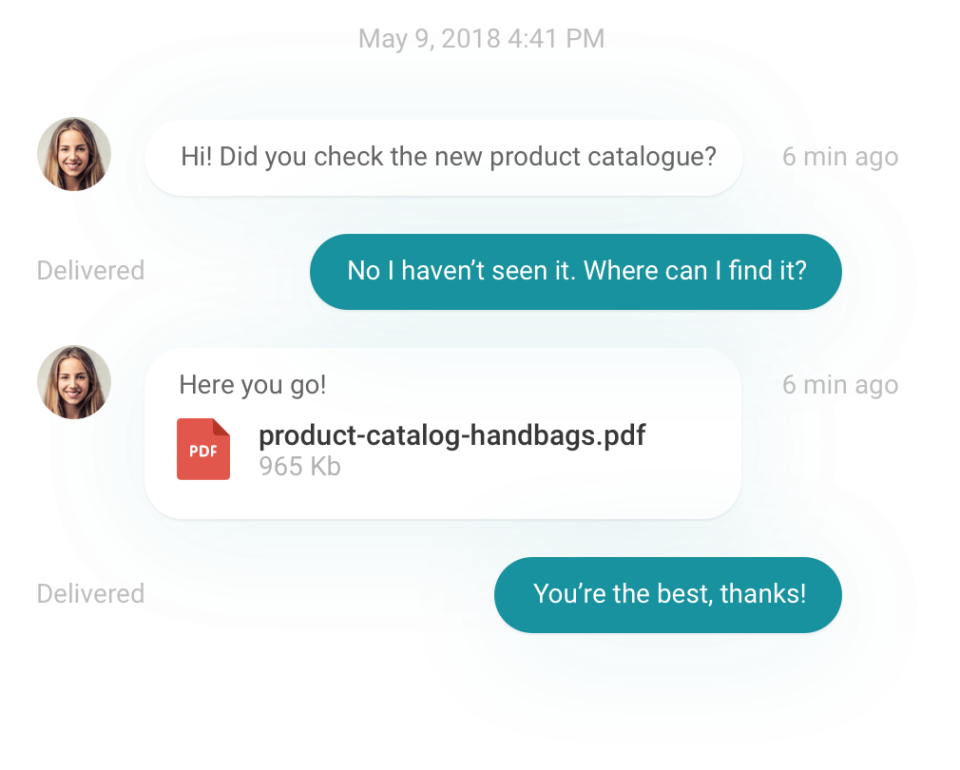 screenshot of Speakap