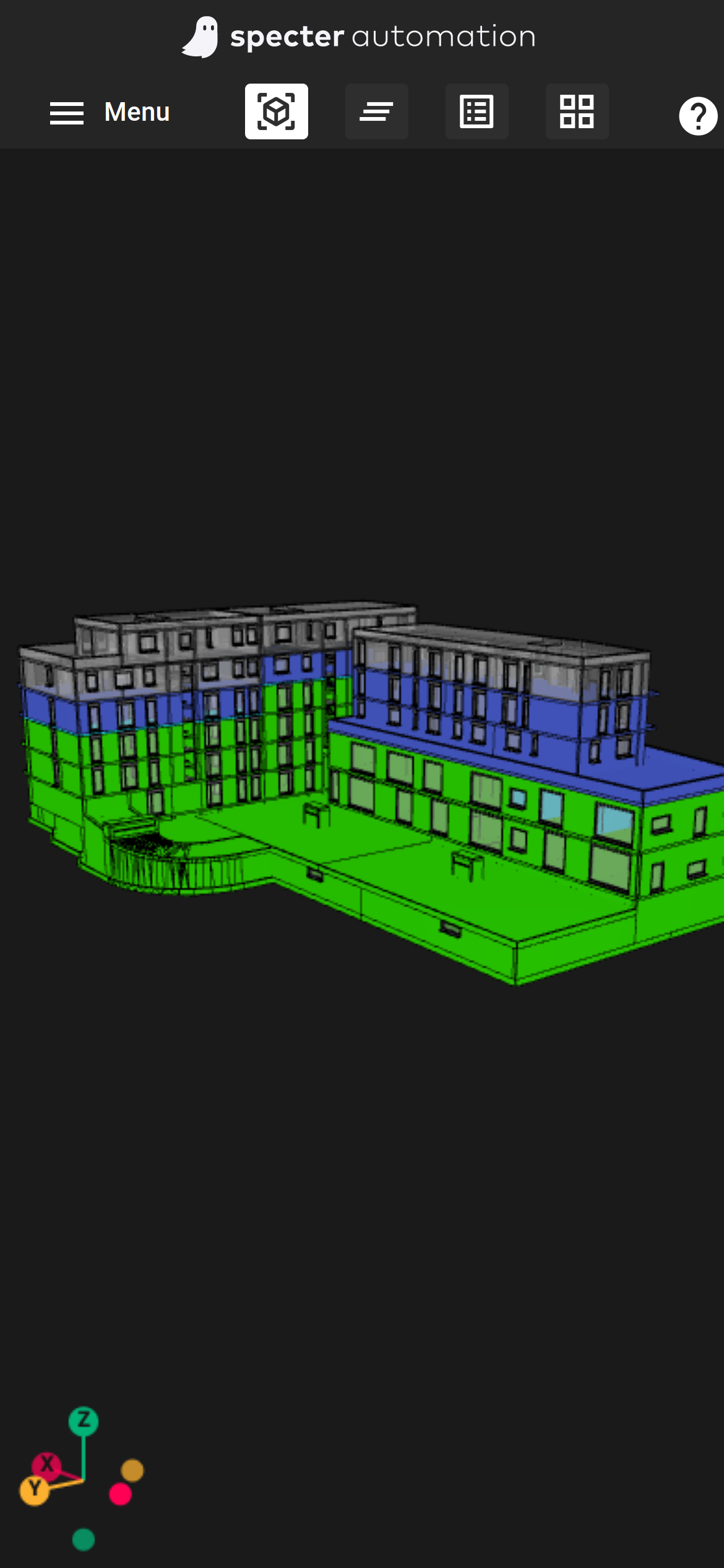 screenshot of Specter