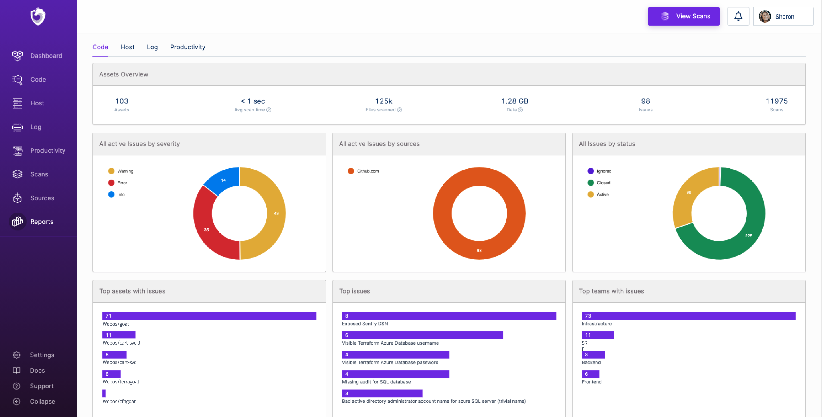screenshot of SpectralOps
