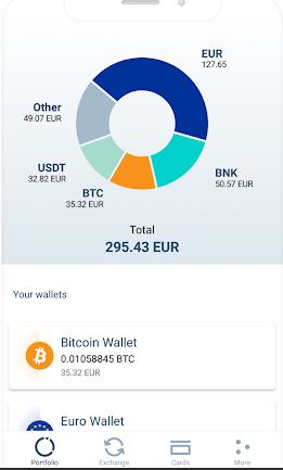screenshot of SpectroCoin