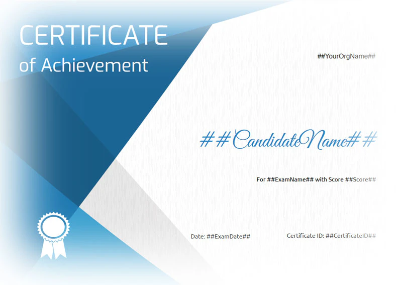 screenshot of SpeedExam