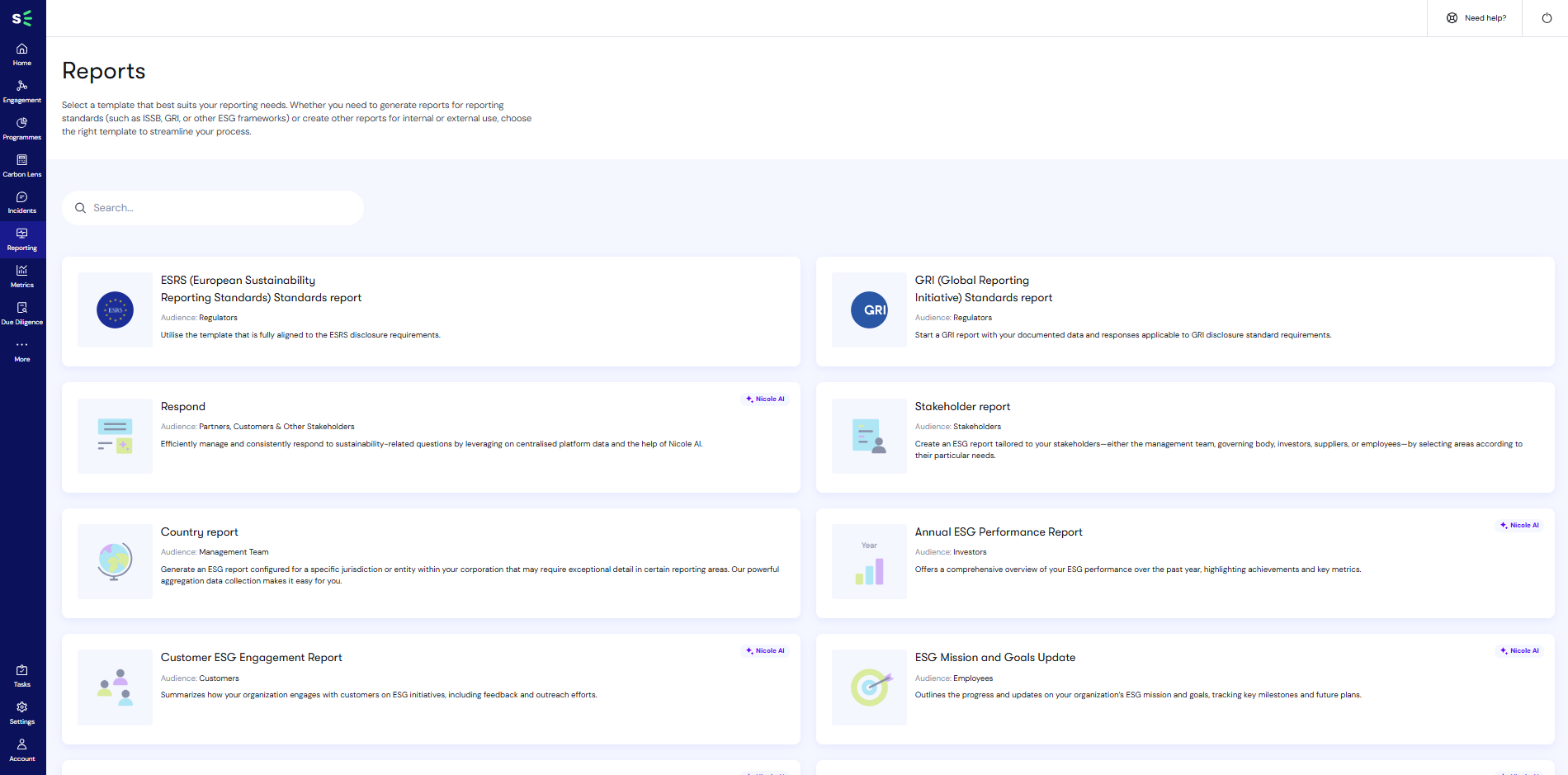 screenshot of Speeki