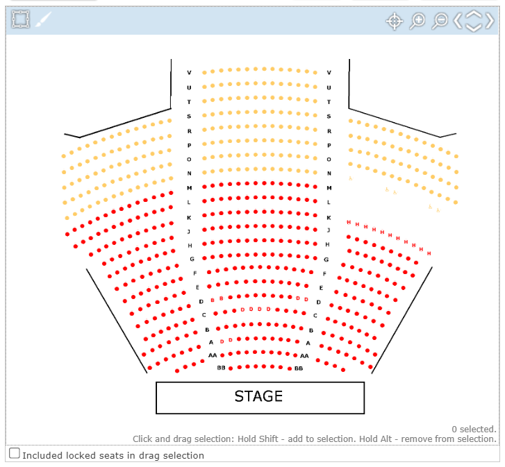 screenshot of Spektrix