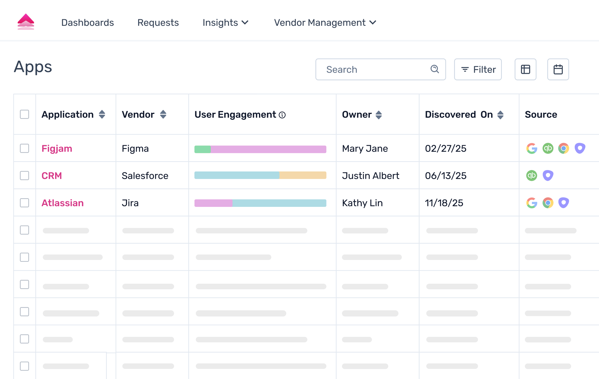 screenshot of Spendflo
