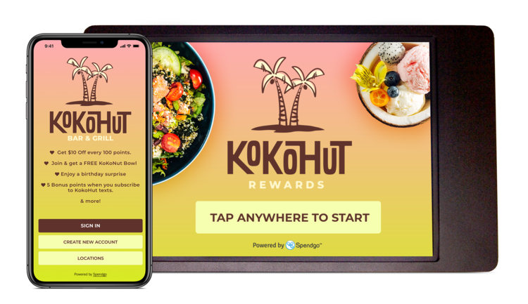 screenshot of Spendgo