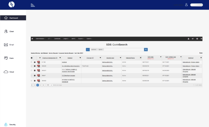 screenshot of SpheraCloud