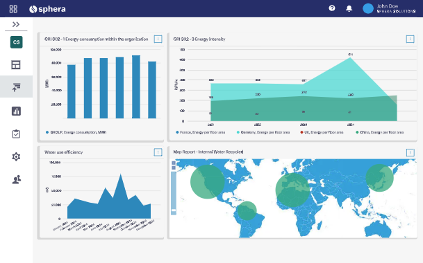 screenshot of SpheraCloud