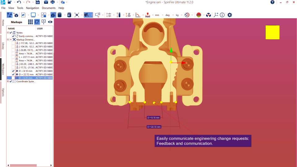 screenshot of SpinFire