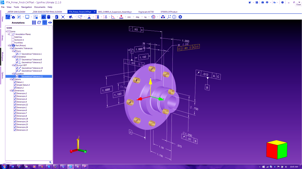 screenshot of SpinFire