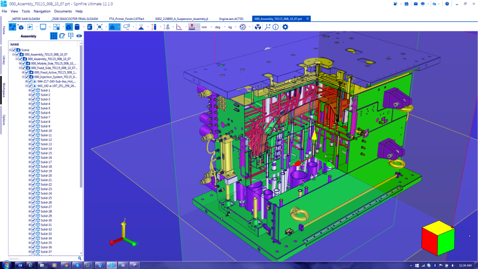 screenshot of SpinFire
