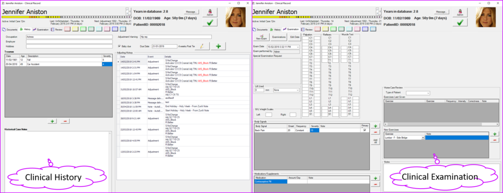 screenshot of Spinalogic