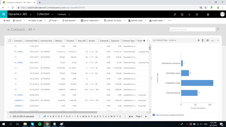 screenshot of SplashCollect