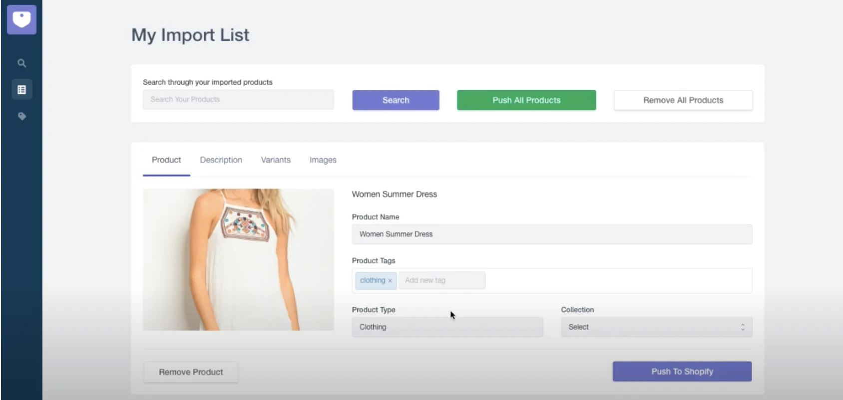 screenshot of Spocket