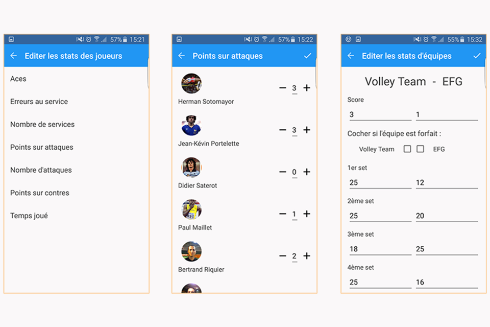 screenshot of SportEasy