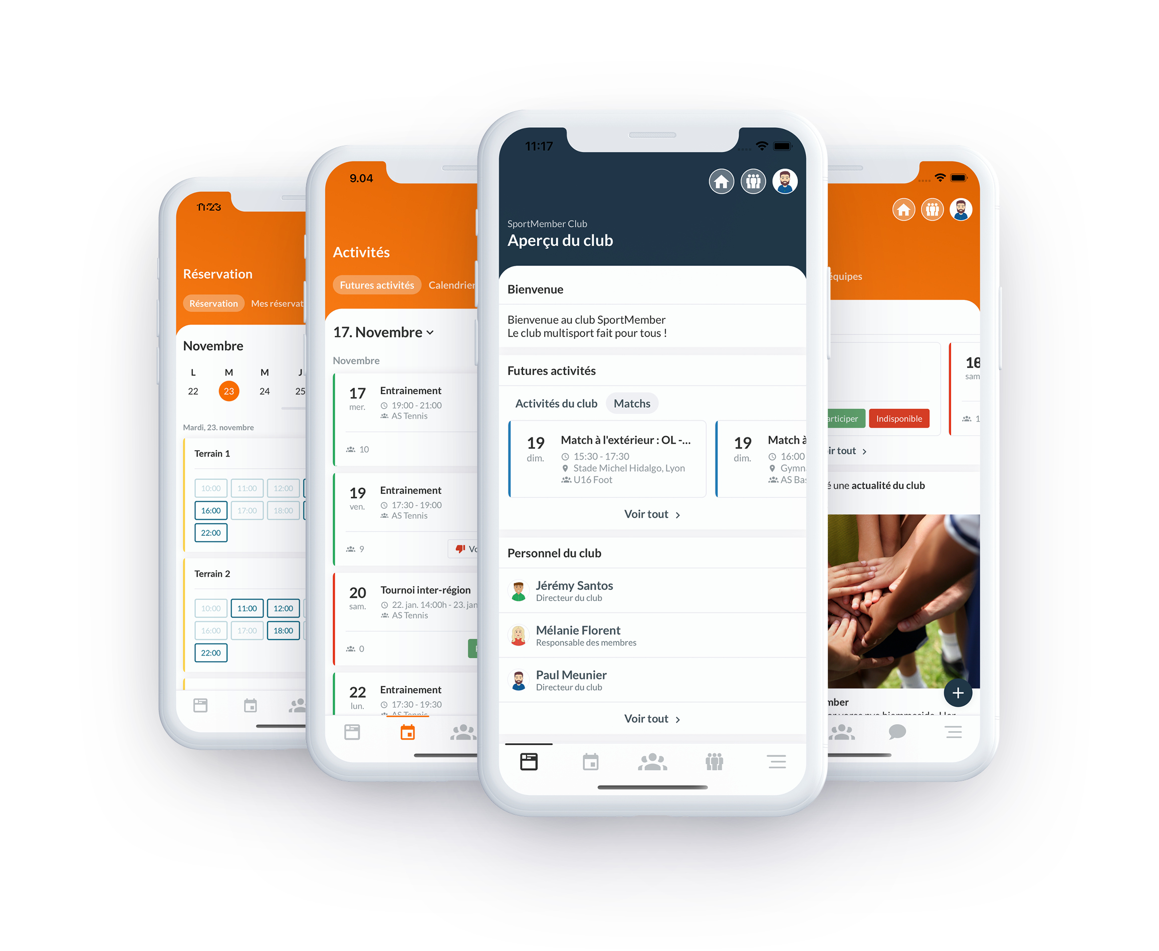 screenshot of SportMember