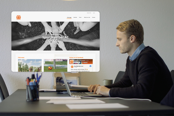 screenshot of SportMember