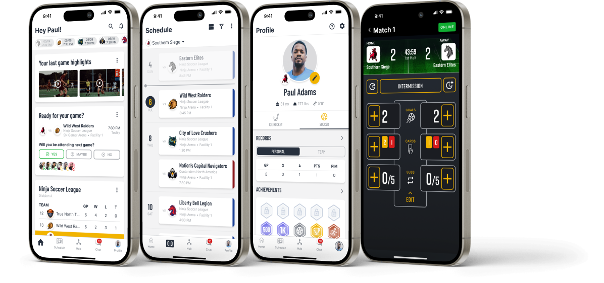 screenshot of SportNinja